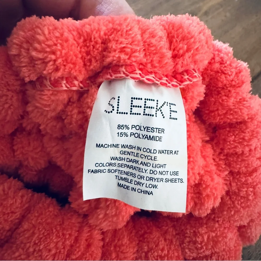 Sleeke coral hair wrap headband